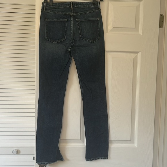 3x1 dark denim size 27. Skinny fit with 4” slit at hem. Like new. - Picture 2 of 7
